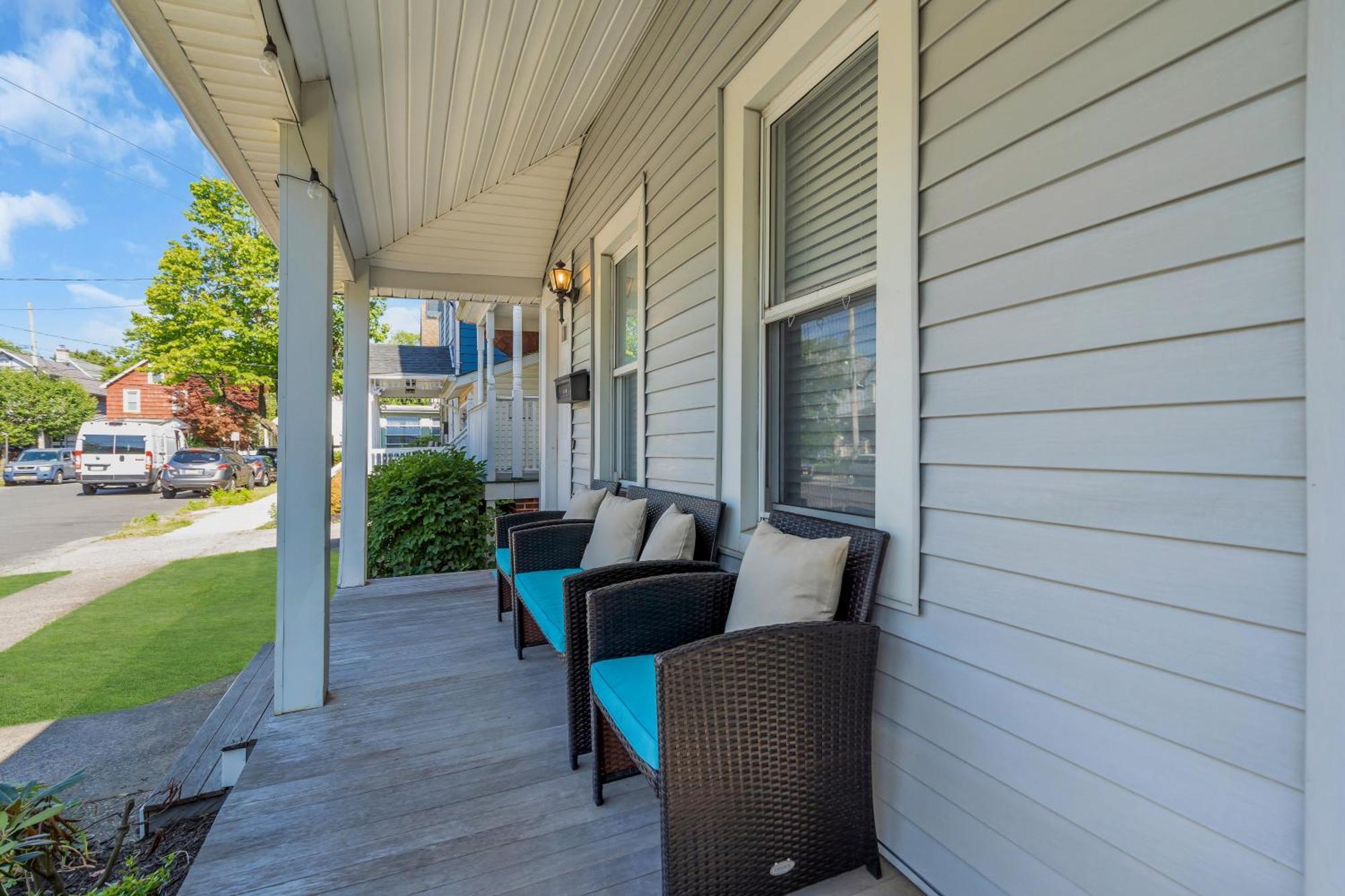 6-Min Walk To Asbury Park & Og Main St - Updated & Cozy Apartment In Historic Ocean Grove - Fire Pit & Patio - Fast Wi-Fi Dış mekan fotoğraf